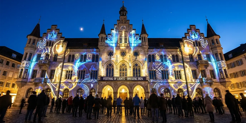 Bregenz: Rathausleuchten krönt Weihnachts-Saison - Foto: über boerse-global.de