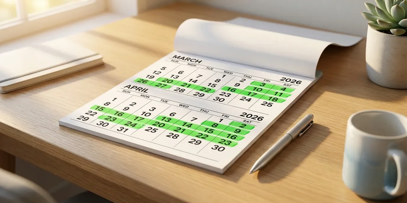 Kalender 2026: So verdoppeln Sie Ihre freien Tage - Foto: über boerse-global.de