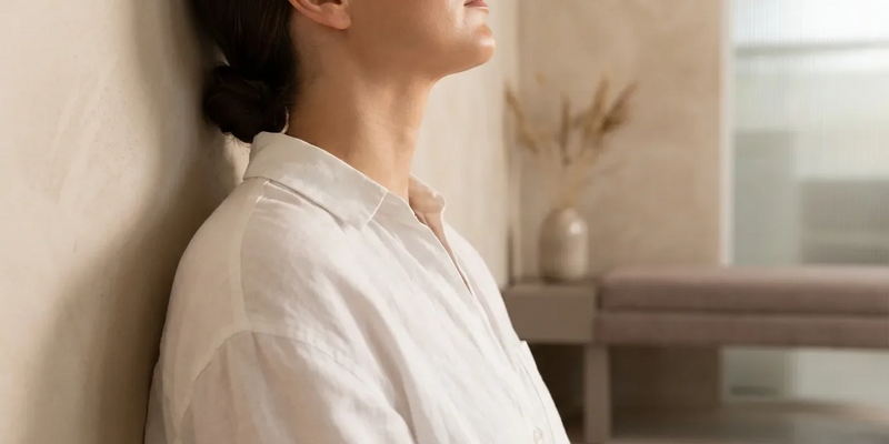 Sanfte Kopf-Neigung: Virale Übung löst Nackenverspannungen - Foto: über boerse-global.de