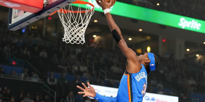 Bester Werfer der Partie: Shai Gilgeous-Alexander führte die Oklahoma City Thunder zum Sieg gegen die Memphis Grizzlies. (Archivfoto) - Foto: Kyle Phillips/AP/dpa