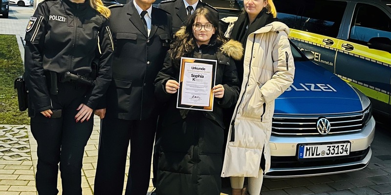 POL-NB: Zivilcourage in Stralsund: Zwölfjährige hilft dreijährigem Jungen - Foto: presseportal.de