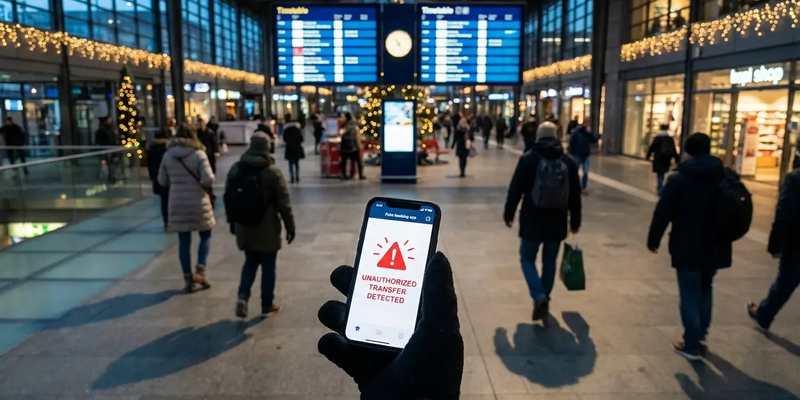 Betrüger nutzen Weihnachtszeit für digitalen Bahnhofs-Scam - Foto: über boerse-global.de