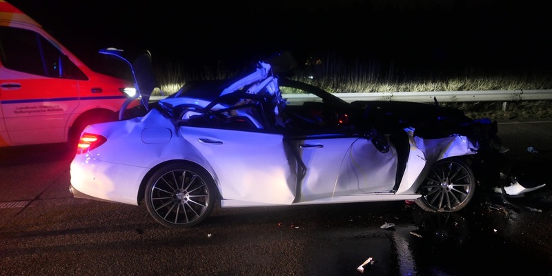POL-DEL: Autobahnpolizei Ahlhorn: Schwerer Verkehrsunfall auf der Autobahn 29 in Großenkneten - Foto: presseportal.de