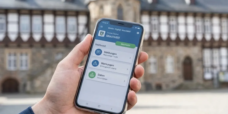 Goslar-App: Die Stadt jetzt digital in der Hand - Foto: über boerse-global.de