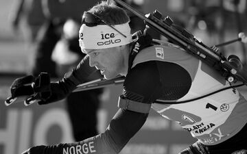 Der norwegische Biathlet Sivert Guttorm Bakken ist gestorben. (Archivbild) - Foto: Vesa Moilanen/Lehtikuva/dpa