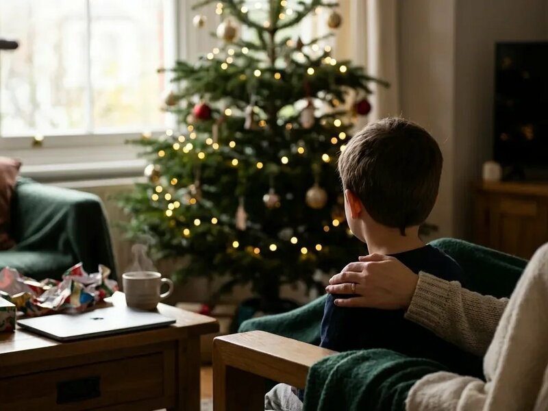 Studie: Weihnachtsstress der Eltern überträgt sich zu 84 Prozent auf Kinder - Foto: über boerse-global.de