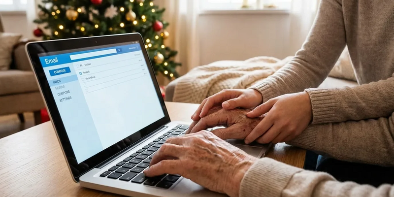Google-Mail-Umstellung: Studenten helfen Senioren vor Jahreswechsel - Foto: über boerse-global.de