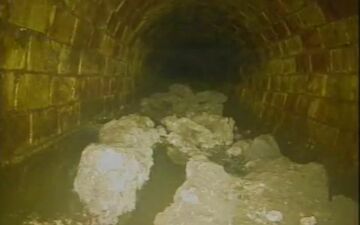 Der Fettberg wiegt etwa 100 Tonnen. - Foto: Thames Water/Press Association/dpa