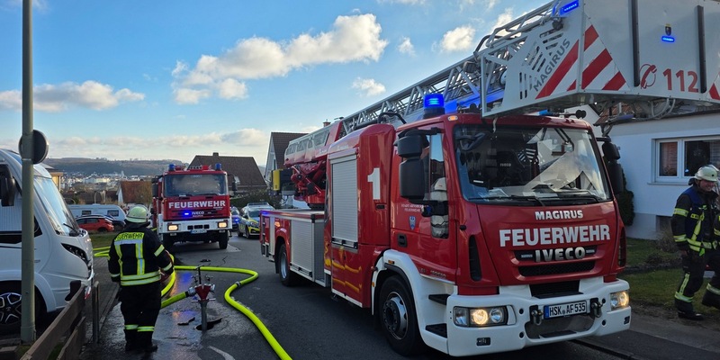 FW-AR: Wohnung durch Brand an Heiligabend nicht mehr bewohnbar - Foto: presseportal.de
