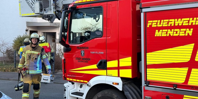 FW Menden: Brand im Gebäude - keine Verletzten an Heiligabend - Foto: presseportal.de