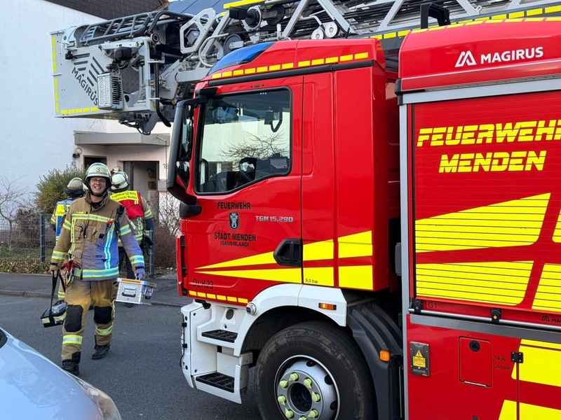 FW Menden: Brand im Gebäude - keine Verletzten an Heiligabend - Foto: presseportal.de