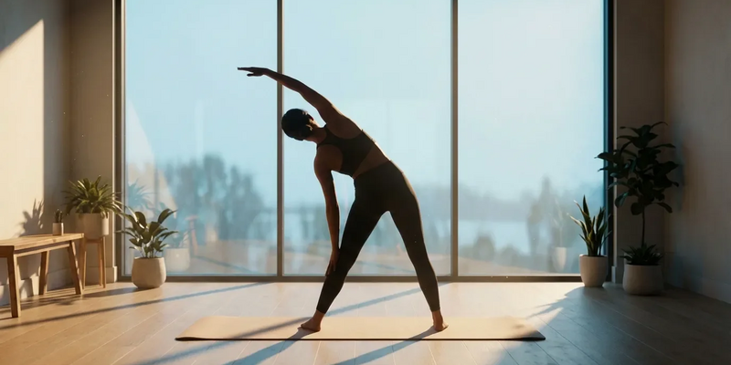 Seitneigung im Stehen: Comeback der einfachen Fitness-Übung - Foto: über boerse-global.de