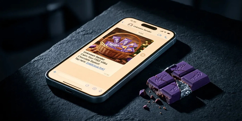 Milka-Phishing: Betrüger locken mit Weihnachtskörben - Foto: über boerse-global.de