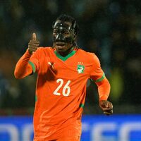Bundesligaprofi Yan Diomande gewinnt mit der Elfenbeinküste beim Afrika-Cup. - Foto: Themba Hadebe/AP/dpa