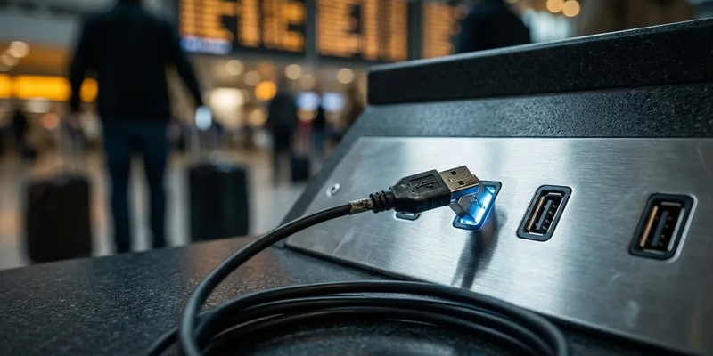 TSA warnt vor manipulierten USB-Ladestationen - Foto: über boerse-global.de