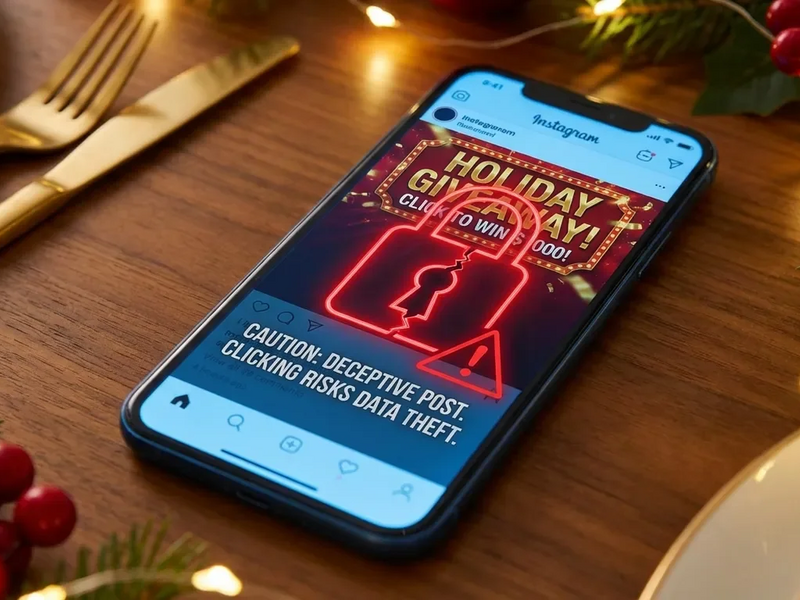 Instagram: KI-Phishing-Welle überschwemmt Weihnachtsfeiertage - Foto: über boerse-global.de