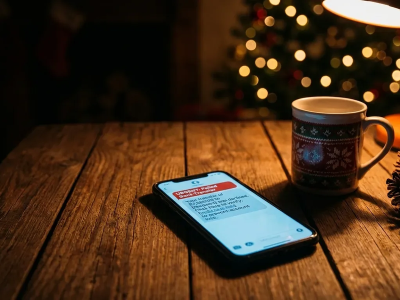 Smishing-Welle nutzt Weihnachten für Banken-Betrug - Foto: über boerse-global.de