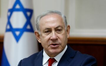 Israels Regierungschef Netanjahu will die landeseigene Rüstungsindustrie stärken. (Archivbild) - Foto: Menahem Kahana/AFP POOL/AP/dpa