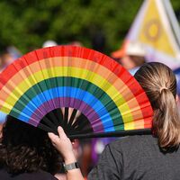 Der Iran will das Pride-Spiel bei der WM in Seattle unbedingt verhindern. (Archivbild)  - Foto: David Zalubowski/AP/dpa