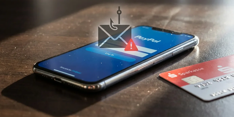 Sparkassen warnen vor Phishing-Welle mit gefälschten PayPal-Anrufen - Foto: über boerse-global.de