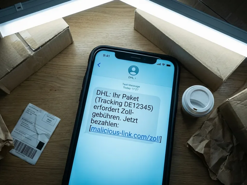 DHL-Phishing nutzt Paket-Retouren am Boxing Day - Foto: über boerse-global.de