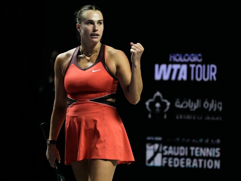 Aryna Sabalenka trifft im Duell der Geschlechter auf Nick Kyrgios. (Archivbild) - Foto: Fatima Shbair/AP/dpa