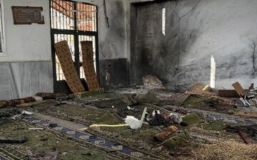 Mehrere Menschen wurden beim Anschlag in Homs getötet. - Foto: Uncredited/SANA via AP/dpa