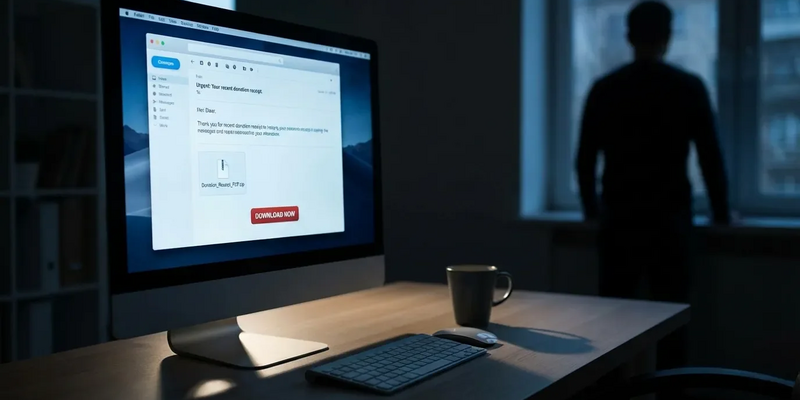 Jahresend-Spenden: Betrüger nutzen Steuerdruck für Phishing-Wellen - Foto: über boerse-global.de