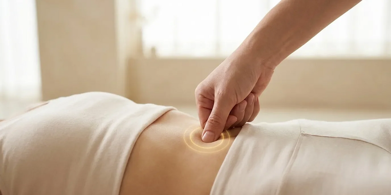 Akupressur-Punkt CV12: Die natürliche Hilfe gegen Festtags-Völlegefühl - Foto: über boerse-global.de