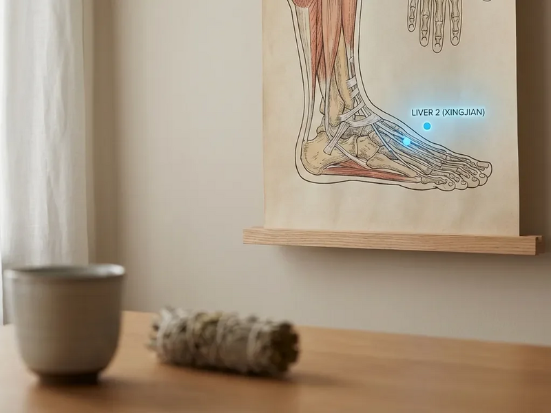 Liver 2: Der TCM-Druckpunkt gegen das Festtags-Brennen - Foto: über boerse-global.de
