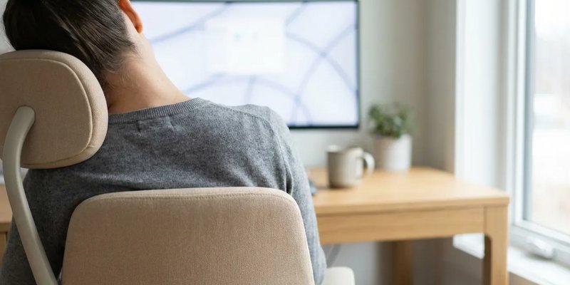 TK-Daten: Sanftes Kopf-Neigen wird 2026 zum Büro-Trend - Foto: über boerse-global.de