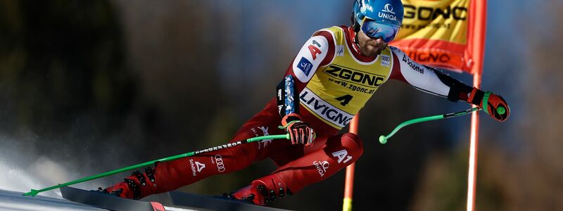 Der Österreicher Marco Schwarz feierte in Livigno seinen achten Weltcup-Sieg. - Foto: Gabriele Facciotti/AP/dpa