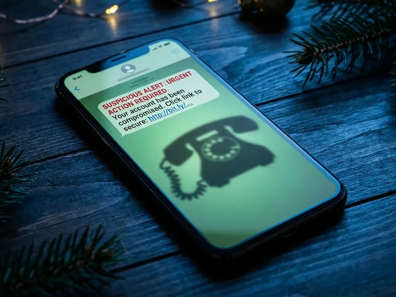 Phishing-Welle nutzt SMS und Anrufe zwischen den Jahren - Foto: über boerse-global.de
