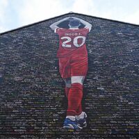 «Forever 20»: Liverpools Ex-Stürmer Diogo Jota starb im Sommer bei einem Autounfall. - Foto: Peter Byrne/PA Wire/dpa