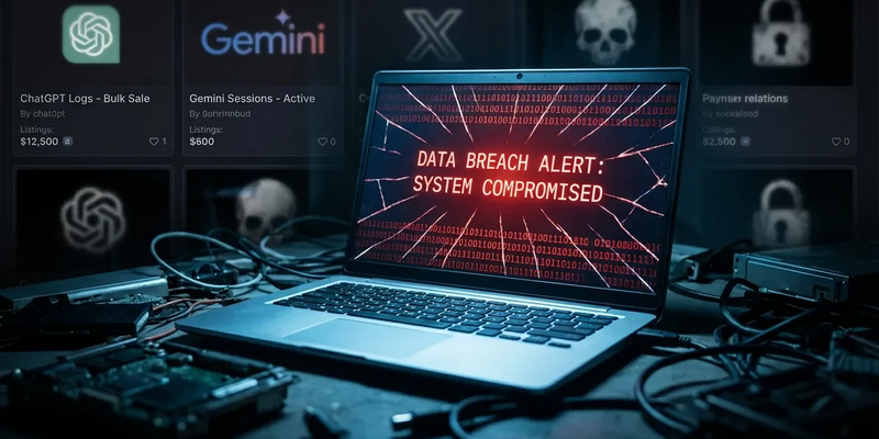 KI-Chats: Illegaler Handel mit ChatGPT- und Gemini-Logs floriert - Foto: über boerse-global.de