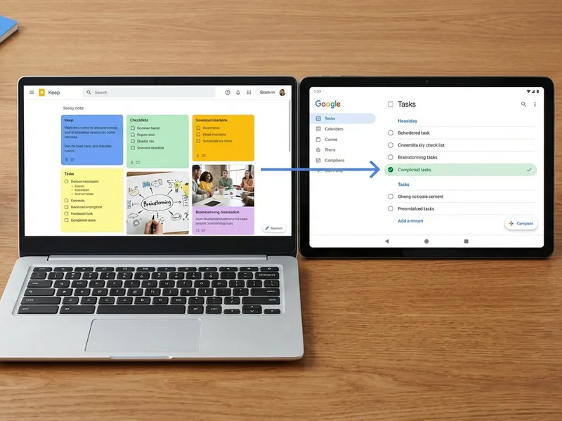 Google vereint Keep und Tasks zu einer zentralen Aufgabenliste - Foto: über boerse-global.de