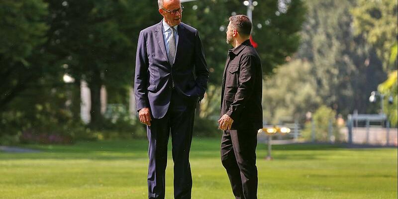 Friedrich Merz und Wolodymyr Selenskyj (Archiv) - Foto: über dts Nachrichtenagentur