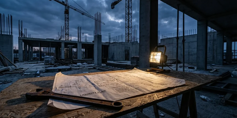 Baukrise 2025: Betriebsräte müssen Liquidität prüfen - Foto: über boerse-global.de