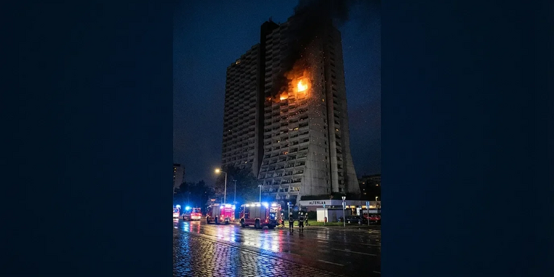 Wohnpark Alterlaa: Ein Toter bei verheerendem Hochhausbrand - Foto: über boerse-global.de