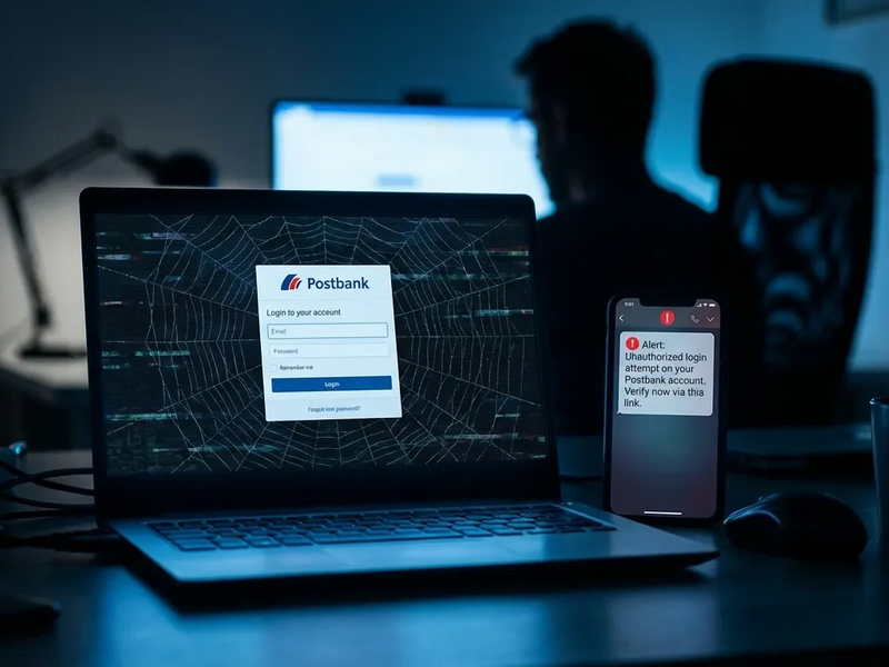 Postbank-Kunden im Visier: Neue Phishing-Welle nutzt Feiertage aus - Foto: über boerse-global.de