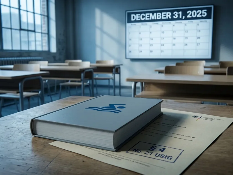 Schwimmschulen trifft es zuerst: Neue Umsatzsteuer-Regeln starten 2026 - Foto: über boerse-global.de