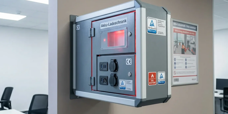 Akku-Sicherheit: Weihnachtsbrände schärfen Regeln für Büros - Foto: über boerse-global.de