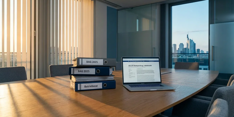 Arbeitsrecht 2025: Neue Urteile zwingen zu besserer Betriebsrats-Schulung - Foto: über boerse-global.de