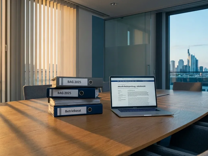 Arbeitsrecht 2025: Neue Urteile zwingen zu besserer Betriebsrats-Schulung - Foto: über boerse-global.de