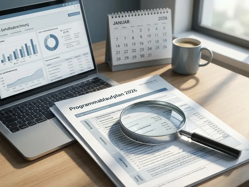 Lohnabrechnung 2026: Steuerliche Vorgaben stehen fest - Foto: über boerse-global.de