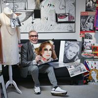 Hier saß sie oft bei ihrem Visagisten René Koch. - Foto: Jens Kalaene/dpa