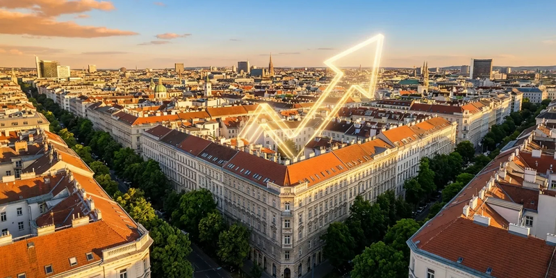 Wiener Immobilienmarkt: Bestandswohnungen legen um 18 Prozent zu - Foto: über boerse-global.de
