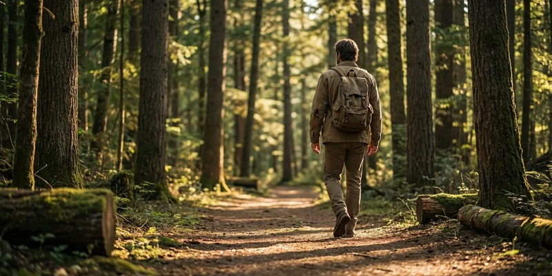 Zielloses Spazierengehen: Der neue Anti-Stress-Trend - Foto: über boerse-global.de