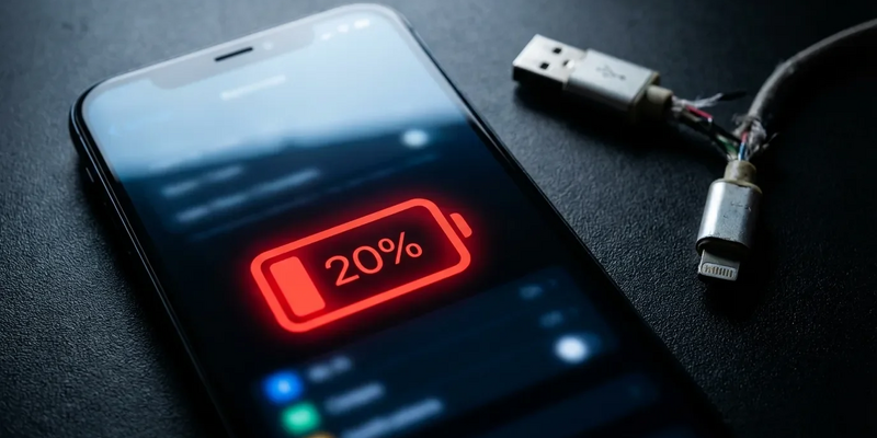 Google und Apple warnen jetzt mit roten Akku-Symbolen - Foto: über boerse-global.de