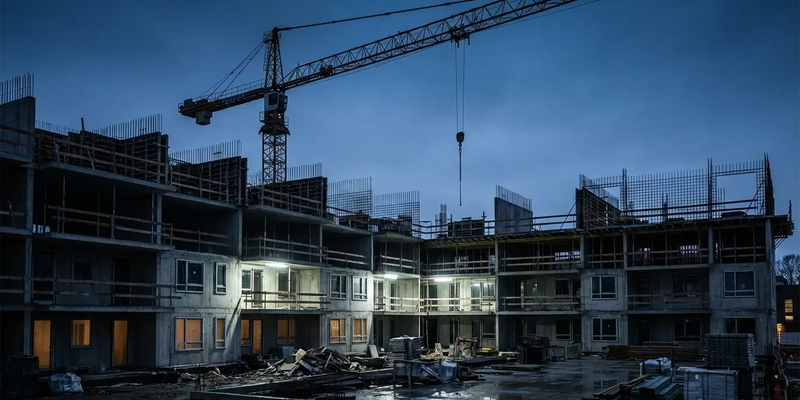 Österreichs Wohnungsbau bricht 2025 dramatisch ein - Foto: über boerse-global.de